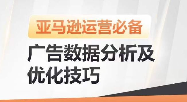 亚马逊广告数据分析及优化技巧，高效提升广告效果，降低ACOS，促进销量持续上升-蓝天项目网