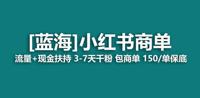 （8334期）最强蓝海项目，小红书商单！长期稳定，7天变现，商单分配，月入过万-蓝天项目网