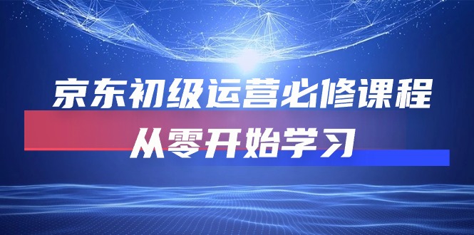 （10261期）京东初级运营必修课程，从零开始学习-蓝天项目网