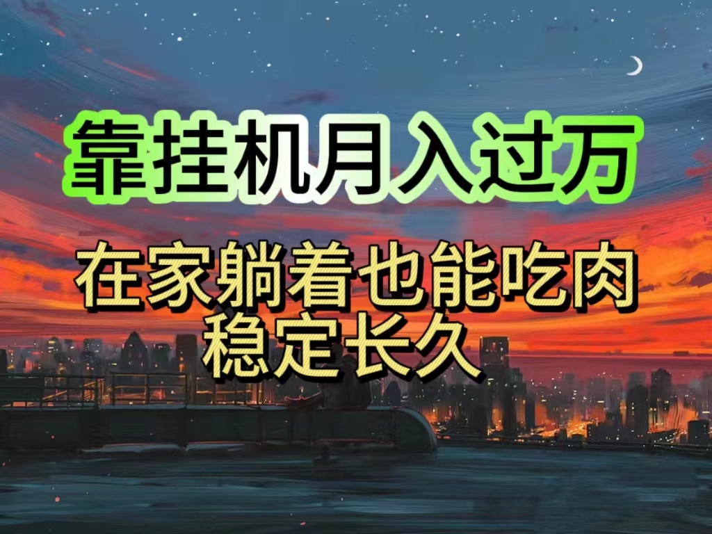 （10921期）挂机项目日入1000+，躺着也能吃肉，适合宝爸宝妈学生党工作室，电脑手…-蓝天项目网