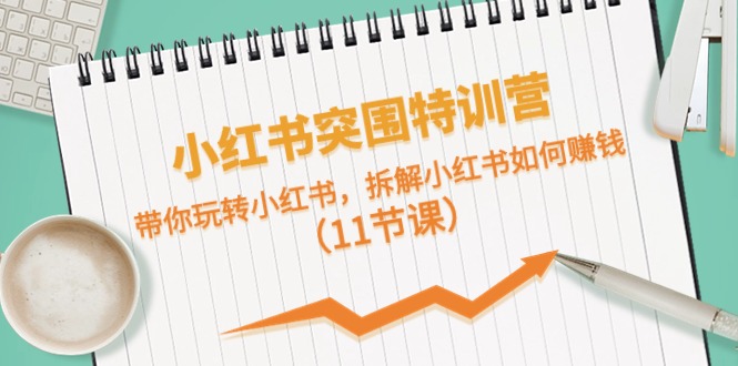 （10868期）小红书突围特训营，带你玩转小红书，拆解小红书如何赚钱（11节课）-蓝天项目网