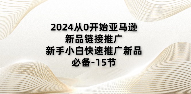 （11224期）2024从0开始亚马逊新品链接推广，新手小白快速推广新品的必备-15节-蓝天项目网