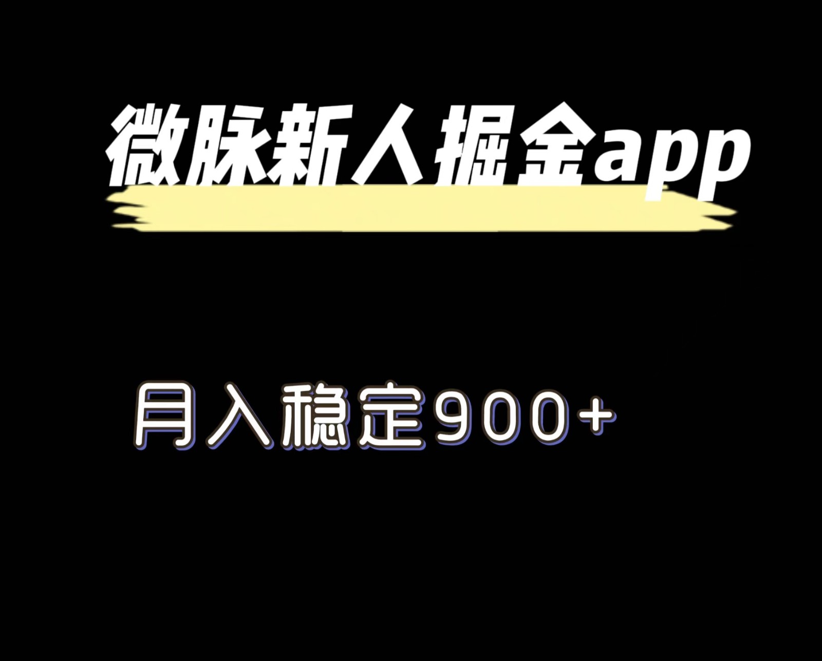 最新微脉长久项目，拉新掘金，月入稳定900+-蓝天项目网