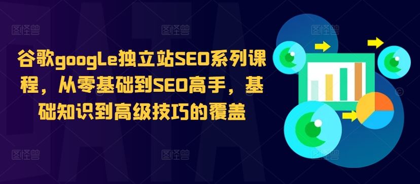 谷歌google独立站SEO系列课程，从零基础到SEO高手，基础知识到高级技巧的覆盖-蓝天项目网