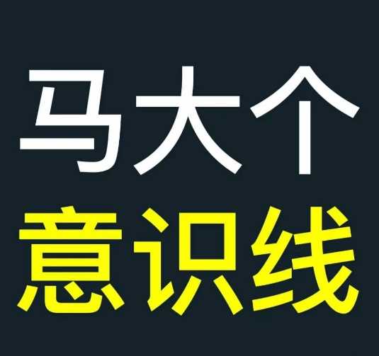 马大个意识线，一门改变人生意识的课程，讲解什么是能力线什么是意识线-蓝天项目网