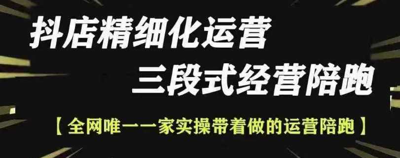 抖店精细化运营，非常详细的精细化运营抖店玩法（更新1229）-蓝天项目网